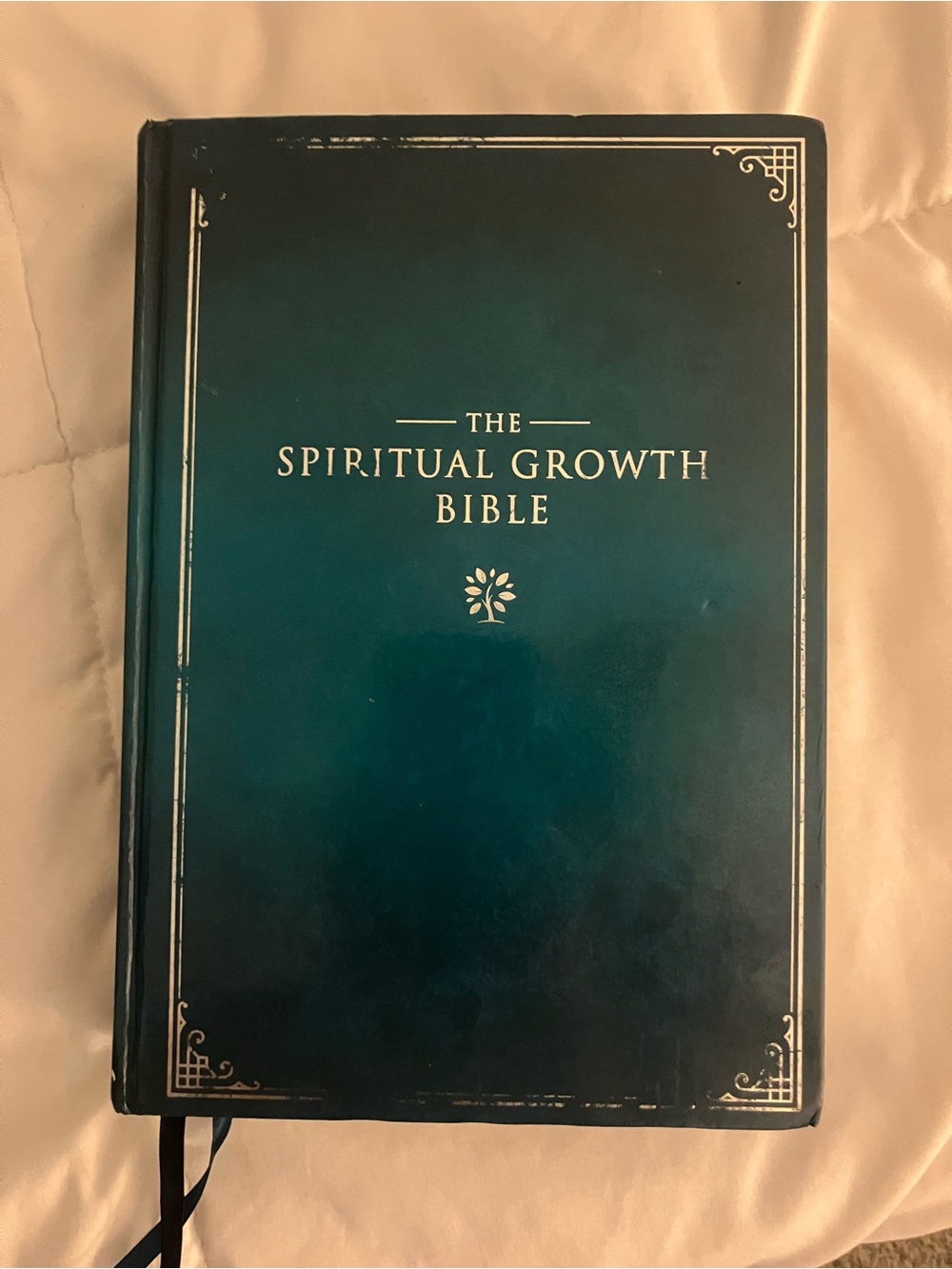 The Spiritual Growth Bible - Teal Hardcover
